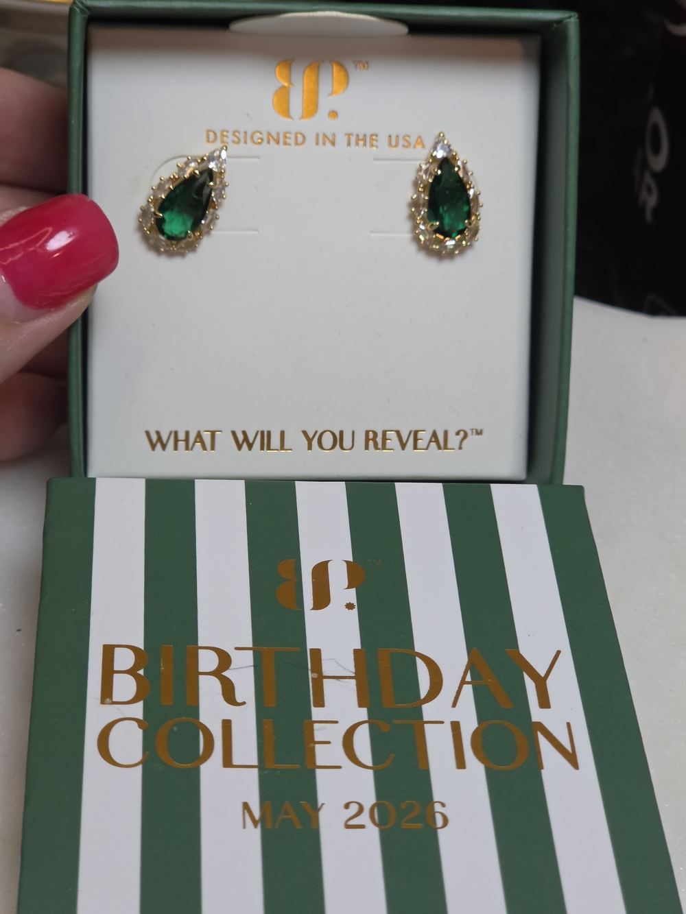 BP May 2026 Birthday The Paloma Gold Stud Earrings